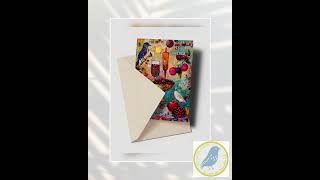 Passover Card No.366: Colorful Jewish Holiday Art (5x7 with Envelope)