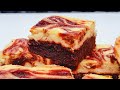 红丝绒芝士布朗尼Red Velvet Cheesecake Brownie大理石旋涡,软心浓郁|情人节食谱|Marble Swirl,Fudgy Rich|Valentine’s Day Recipe