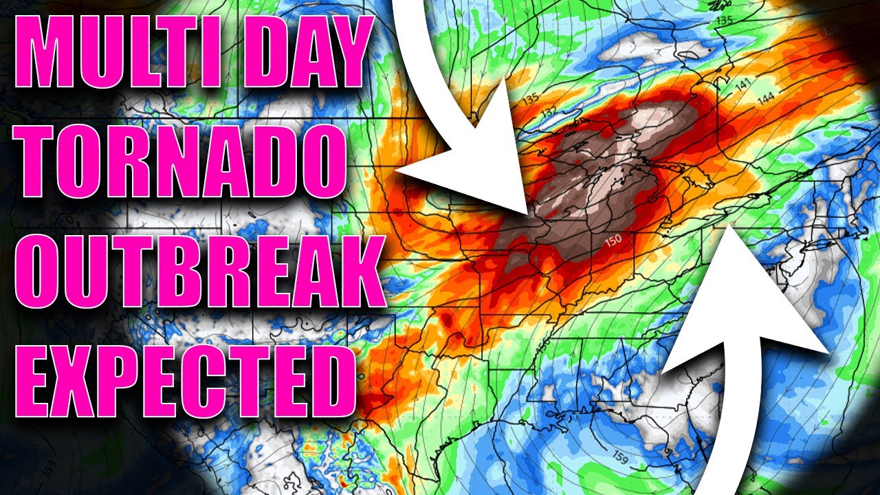 Multi Day Tornado Outbreak Expected Next Week.. Strong To Intense ...