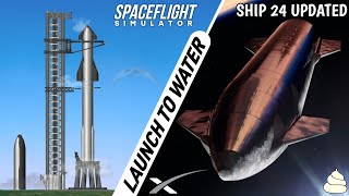 Starship Orbital Launch & Landing In Spaceflight Simulator | SpaceX screenshot 5