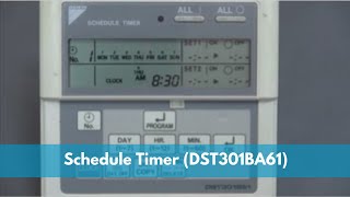 Schedule Timer Setting of Copy of program for the next day (DST301BA61)