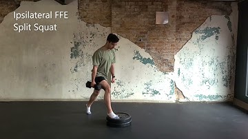 FFE Split Squat   Ipsilateral