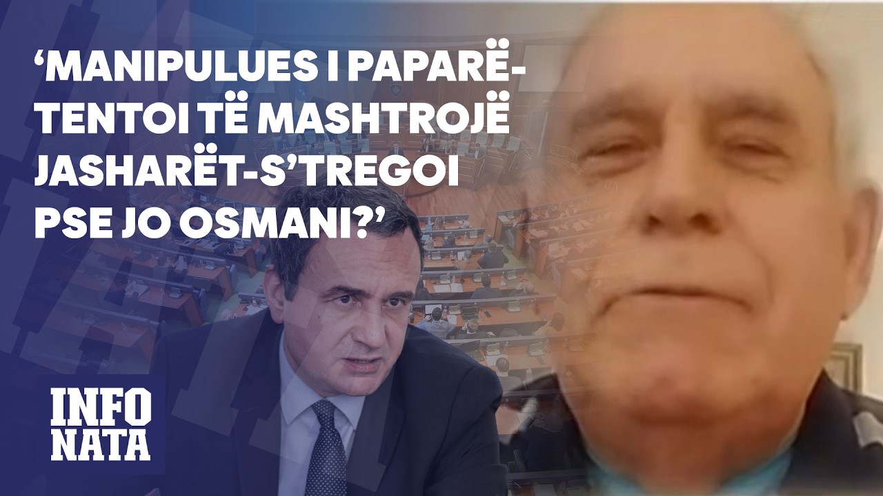 ‘Manipulues i paparë-tentoi të mashtrojë Jasharët-s’tregoi pse jo Osmani?’-Vllasi i ashpër me Kurtin