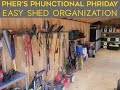 Quick Shed Organization