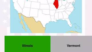 50 US States - American Quiz: Maps Multiple screenshot 5