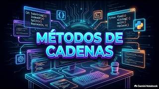 Métodos Comunes de Cadenas en C# y Python: Substring, IndexOf, Split y Replace