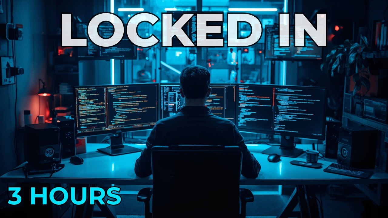 Computer Science Lock In LOCKED IN | Programming Flow State | 3 Hours Uninterrupted Focus Music ...