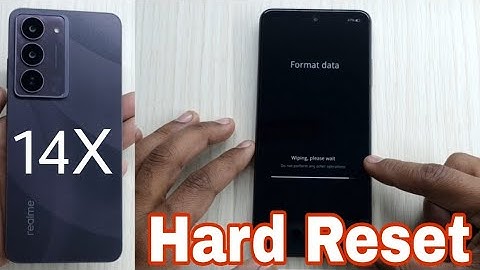 Realme 14x 5G Hard Reset