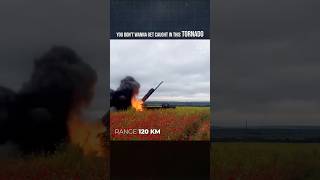 Tornado MLRS is a modern multiple launch rocket system designed for long-range artillery strikes.