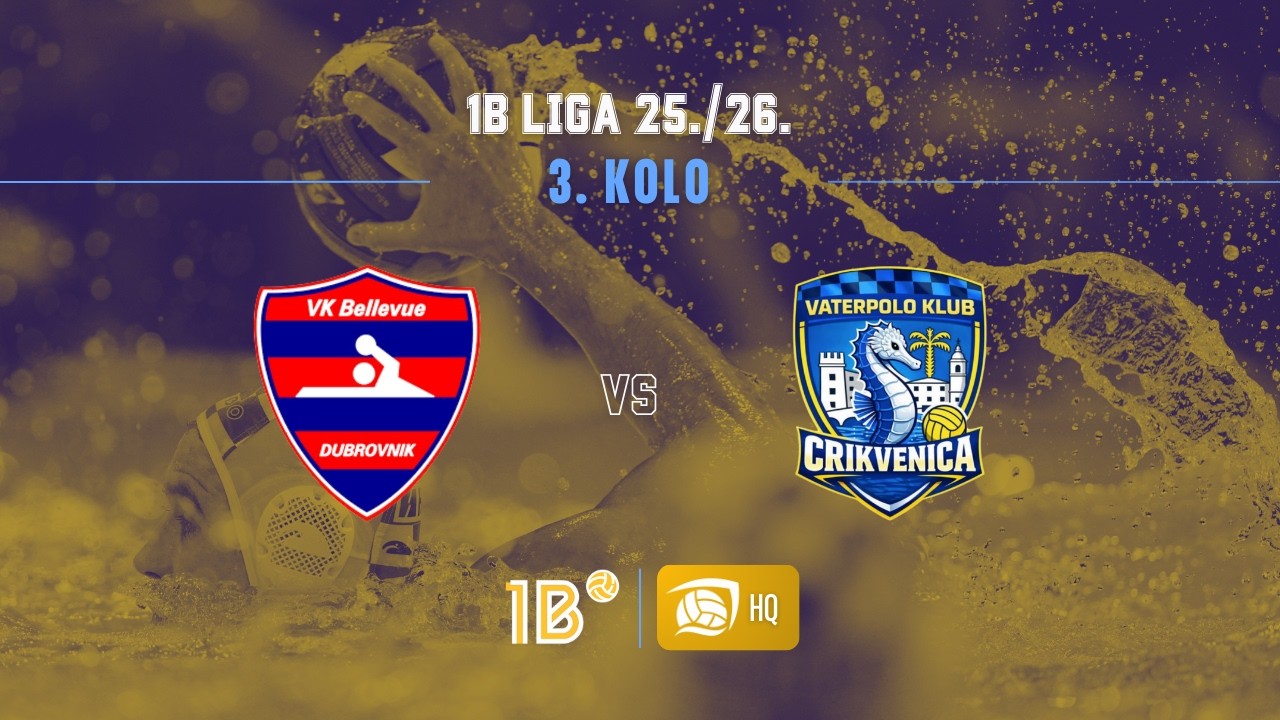 Bellevue - Crikvenica, 1B liga 25./26., 3. kolo