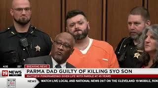 Plea hearing for Parma dad accused of killing 5yearold son