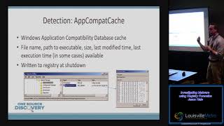 Technical A03 Investigating Malware using Registry Forensics Jason Hale