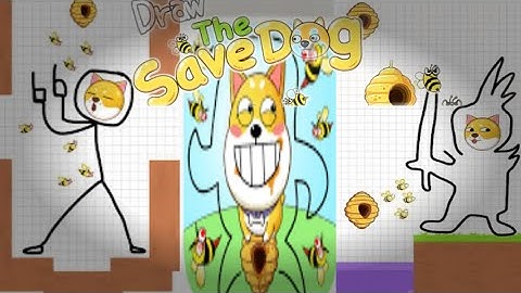 Doge Rescue Game -Draw To Save | Gameplay walkthrough level 46-63 Android,ios