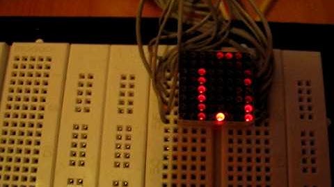 ZX Spectrum memory LED map II