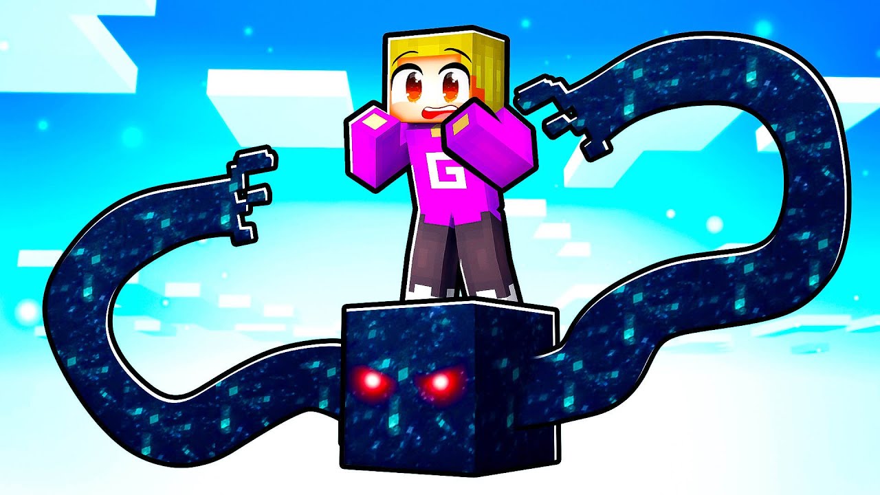 Minecraft Maar Er Is Een VOID Blok!