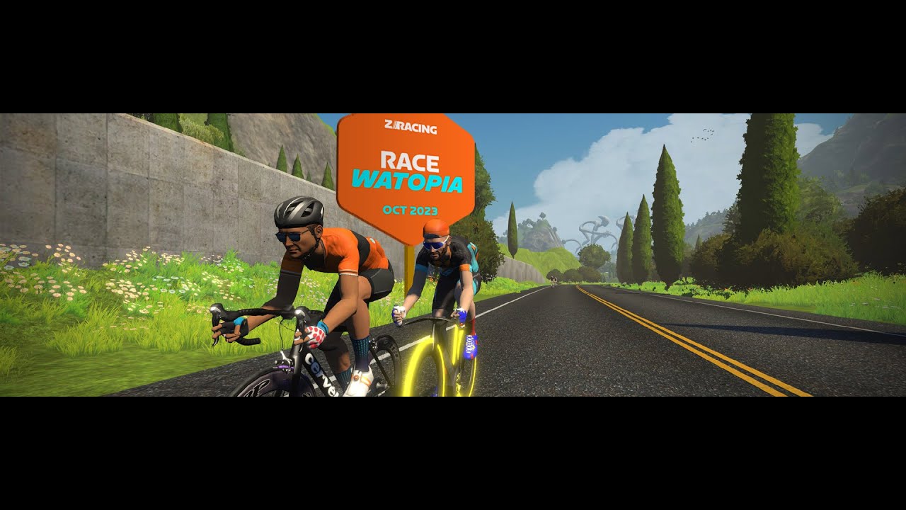 Zwift Race Stage 2 Race Watopia Watopia Flat Route YouTube