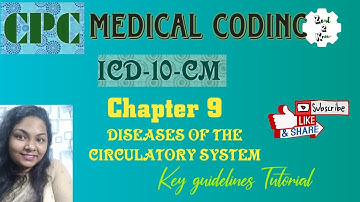 Medical Coding / ICD 10 CM / CPC / Diseases of the Circulatory System / tutorial series