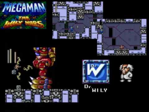 Mega Man The Wily Wars Wily Stage 4 Wily Tower 
