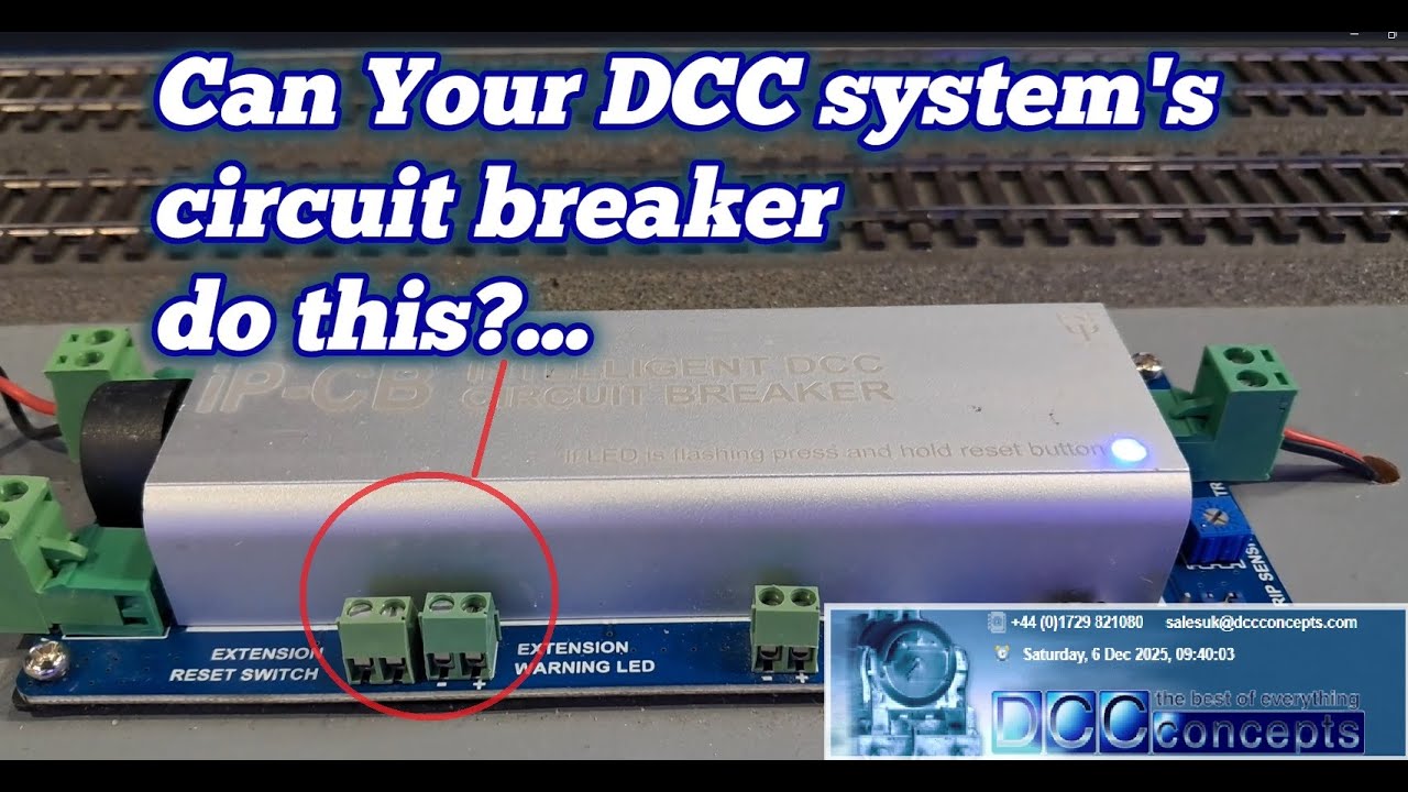 Intelligent Circuit Protection for DCC Railways