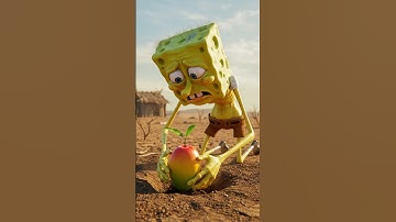 Spongebob magical fruit tree 🎋 #spongebob #funny#shorts