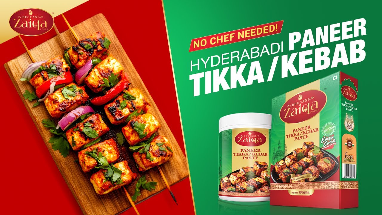 Paneer Tikka in Minutes! Just Marinate, Cook & Enjoy
