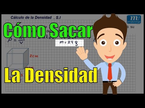 Vídeo: Com calculo la meva densitat?