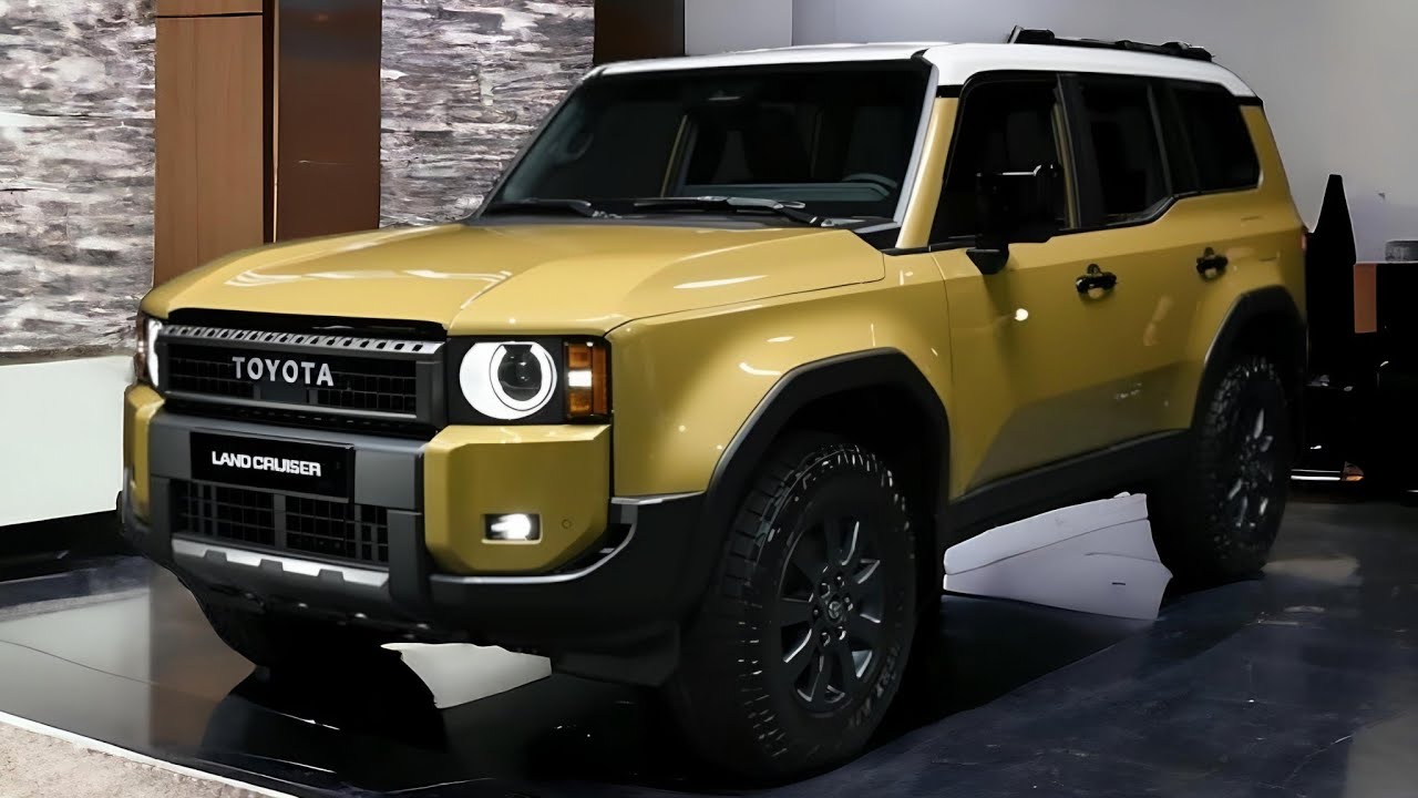 New 2024 Toyota Land Cruiser Prado 250 Best Toyota King Of SUV Exterior ...