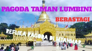 Pagoda Taman Lumbini Berastagi Karo Tertinggi di Indonesia
