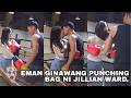 Jillian Ward ginawang punching bag si Eman Bacosa Pacquiao sa set sweet moments!
