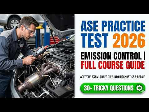 ASE A8 Engine Performance 2026 Practice Test Full Course Emission ...