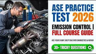 ASE A8 Engine Performance 2026 Practice Test Full Course Emission Control Systems Guide