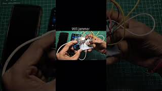 Let's do it wifi jammerFollowNode mcuPush buttonOLED #wifijammers