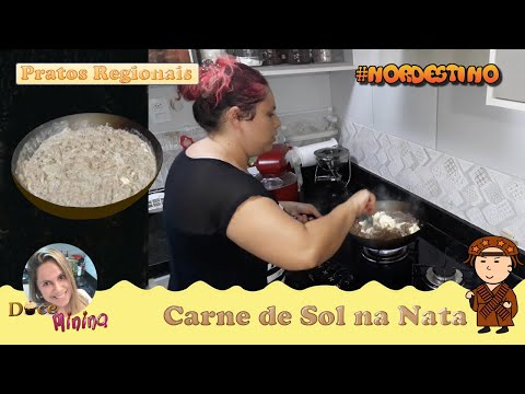 Receita de CARNE DE SOL NA NATA - Receita Deliciosa e tradicional Nordestina