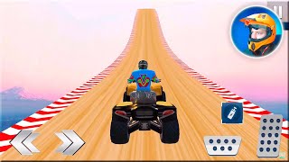 Atv Quad Bike Stunt Racing - Impossible Tracks 3D Gameplay Android screenshot 4