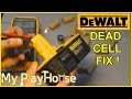 Repairing a dead 18 volt NI-MH DeWalt Battery Pack - 763