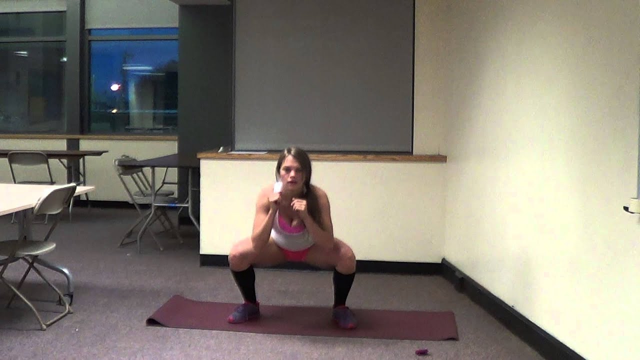stability fisioterapia At-home Daily HIIT Workout: Squats and BURPEES! Workouts 5x/week from WWW.WOMENSFITWAY.COM