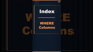 Index vs No Index: Why Queries Slow #IndexPerformance #SQLIndex index performance dba tips