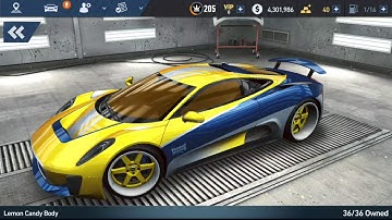 Nfs no limits : Jaguar C-X75 stage up 7(free premium crate)