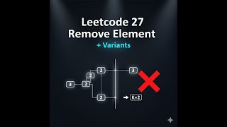 Leetcode | 27 Remove Element | NeetCode 250 | Python | Variants