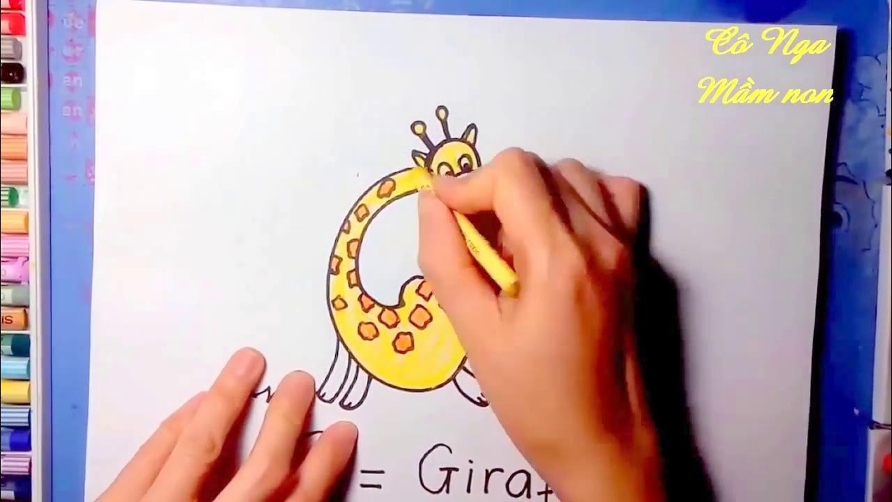 Learn The Alphabet and How To Draw Animals With Letters - Draw and