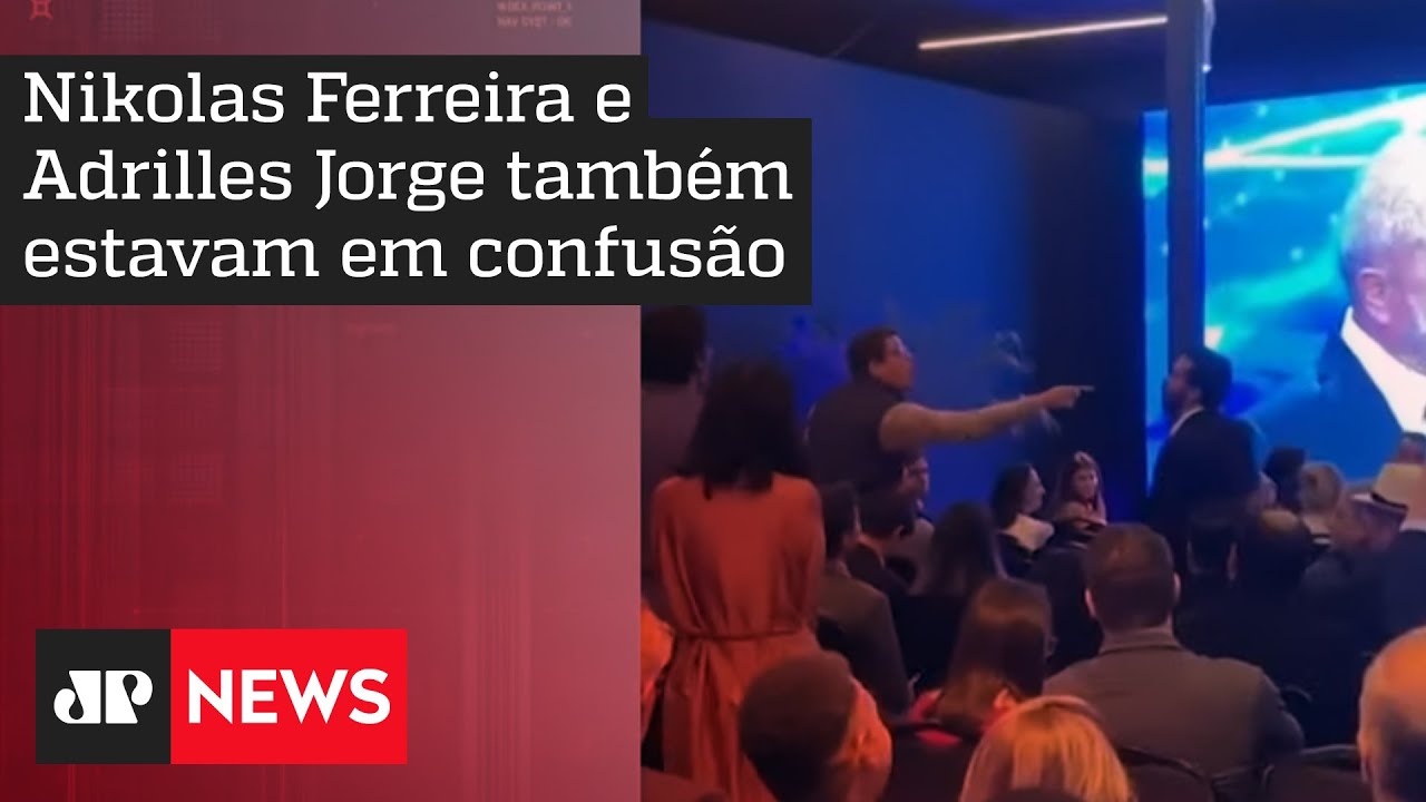 André Janones e Ricardo Salles se desentendem nos bastidores do debate da Band