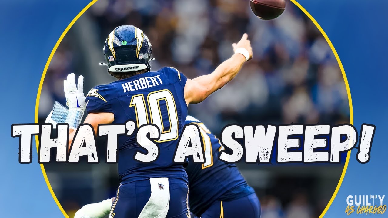 Chargers SWEEP Raiders, Overcome Herbert's Injury Scare