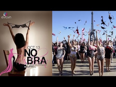 Video Ngày không mặc áo ngực: Chị em hả hê hưởng ứng mạnh mẽ... - youtube
