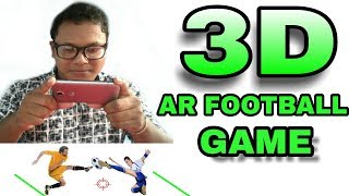 AR 3d football reality game for all android device screenshot 1