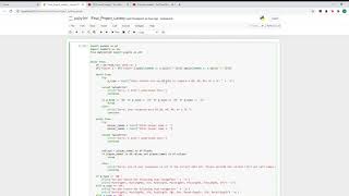 Final Project Engineering Programming Lackey Jupyter Notebook
