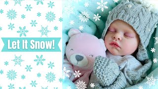 Reborn Baby Evelyn: Feeding &amp; Changing Into Cozy Winter Outfit + Channel Update.