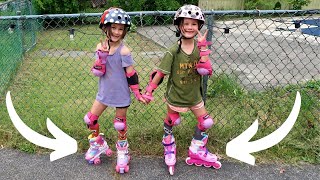 Roller Skates vs. Rollerblades - The ultimate adjustable skate review!