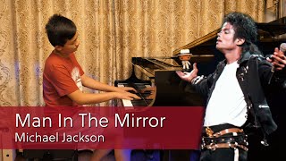 Michael Jackson Man In The Mirror Piano Cover Cole Lam 13 Years Old