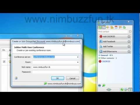 How to Login in Nimbuzz using QIP