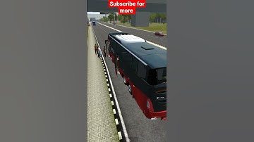 #shorts | SR2 Scania Tronton Bus Mod for Bussid | Passengers are waiting for bus | Android game | 3D